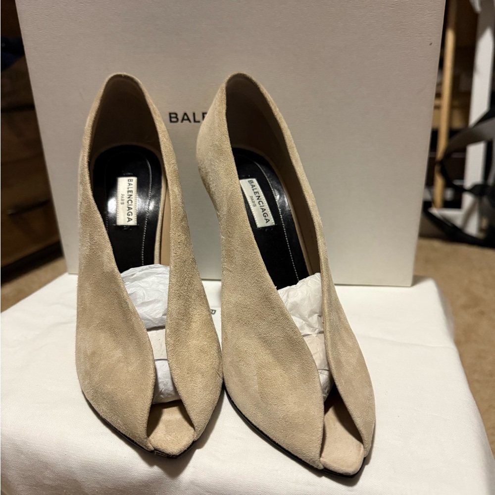 Balenciaga Sandal Pelle S. Cuoio